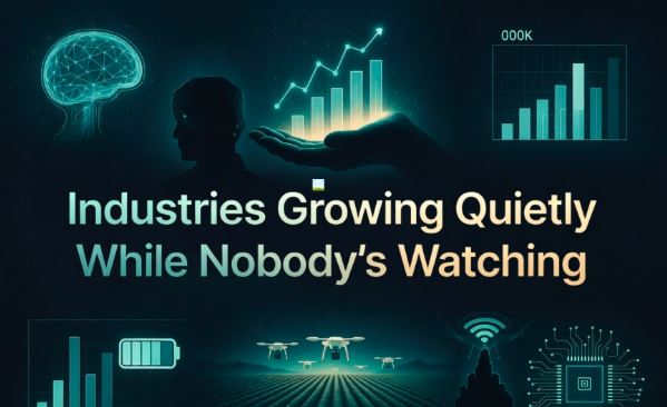 The Industries Growing Quietly While Nobody’s Watching